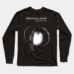 RIMWALKER - Ride The Rim - Logo - White Lettering Long Sleeve T-Shirt